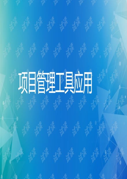 信息技术 项目管理工具应用.pptx资源 csdn文库